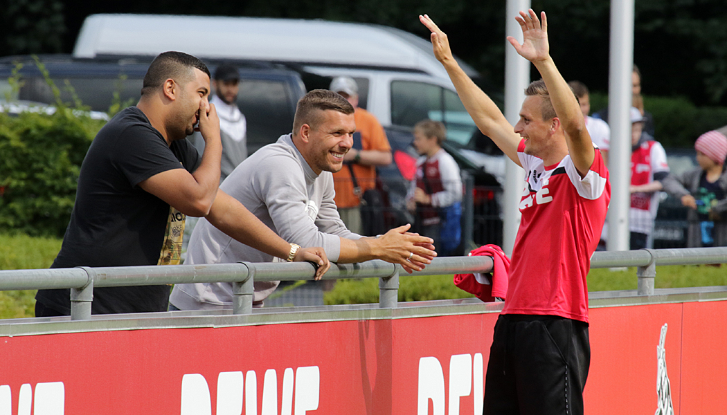 Podolski schaut vorbei: Kölner "e Levve lang"