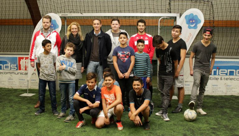 Training für Flüchtlinge: "Spaß haben, Freunde finden"