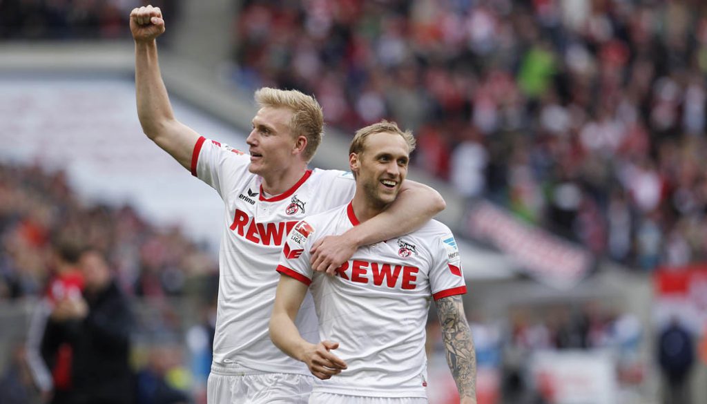 Der 1. FC Köln gewinnt dank der Tore von Anthony Modeste und Marcel Risse mit 4:1 gegen Darmstadt. (Foto: MV)