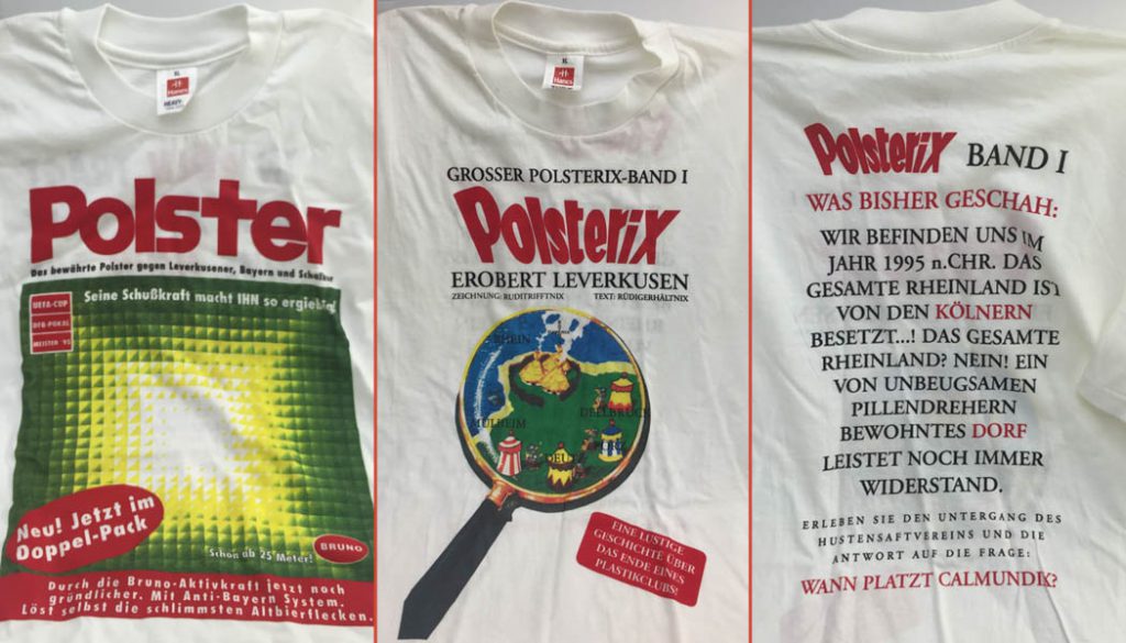 Toni-Polster-T-Shirts aus den 1990er Jahren. (Foto: privat)