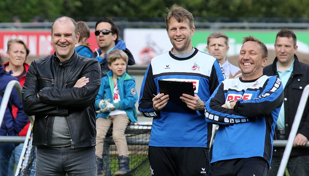 Jörg Schmadtke, Alex Bade und Manfred Schmid. (Foto: GBK)