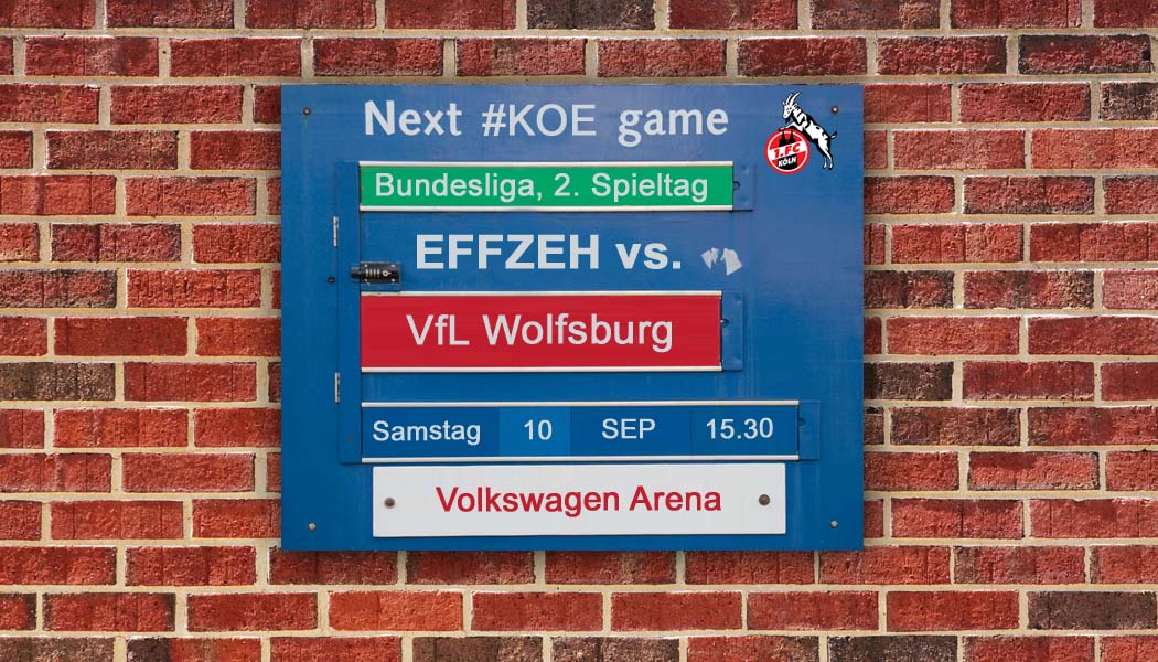 Liveticker: Kann der Effzeh in Wolfsburg bestehen?