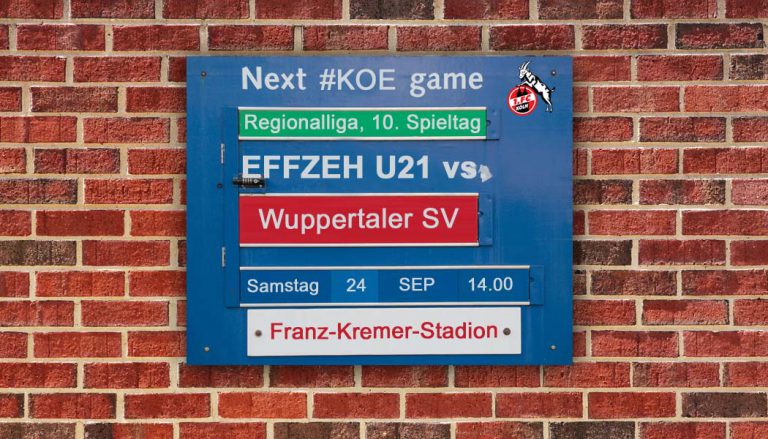 Liveticker: Die U21 verliert gegen den Wuppertaler SV