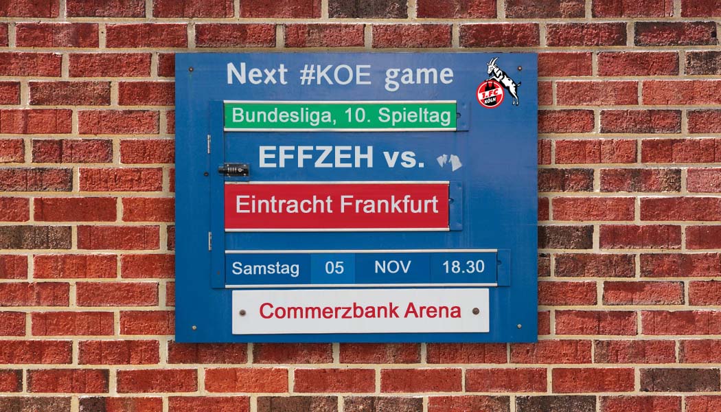 Liveticker: Der 1. FC Köln verliert erneut in Frankfurt