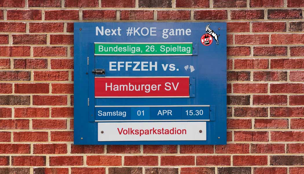 Liveticker: Effzeh will beim HSV die Pokal-Revanche