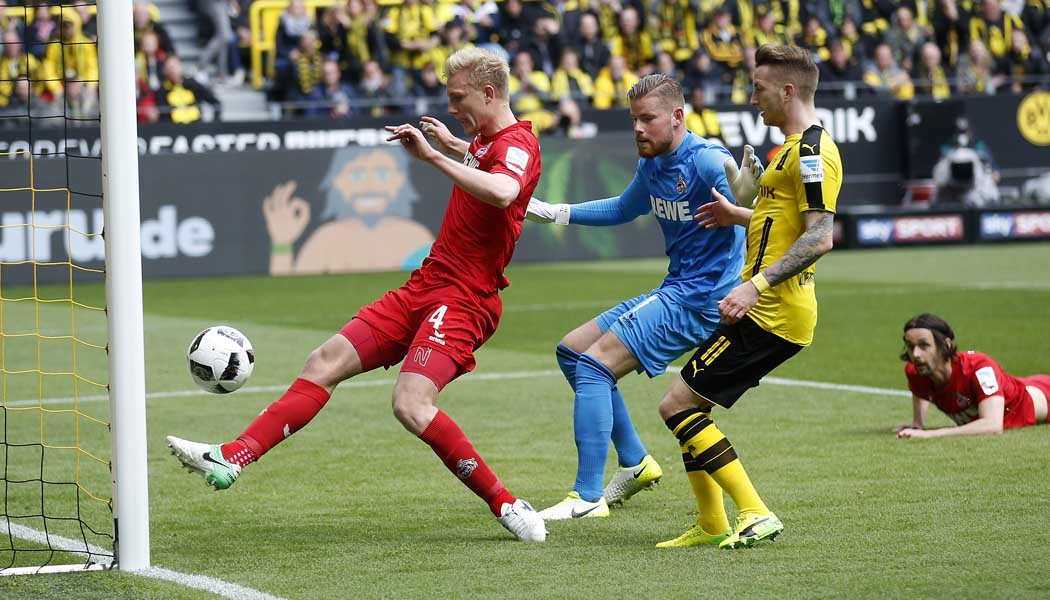 Kämpferischer Effzeh trotzt Dortmund einen Punkt ab