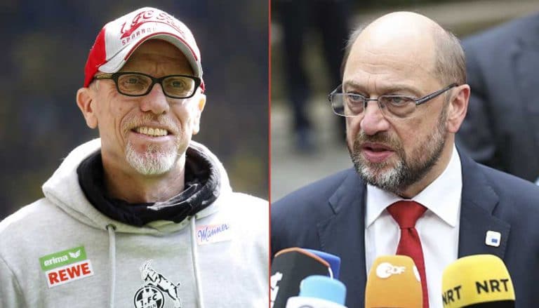 Martin Schulz lobt Peter Stöger und hofft auf Europa