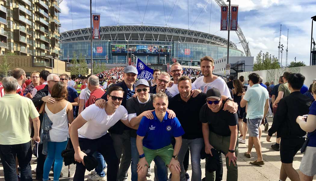 London calling: So feiern die FC-Macher ohne DFB-Pokal