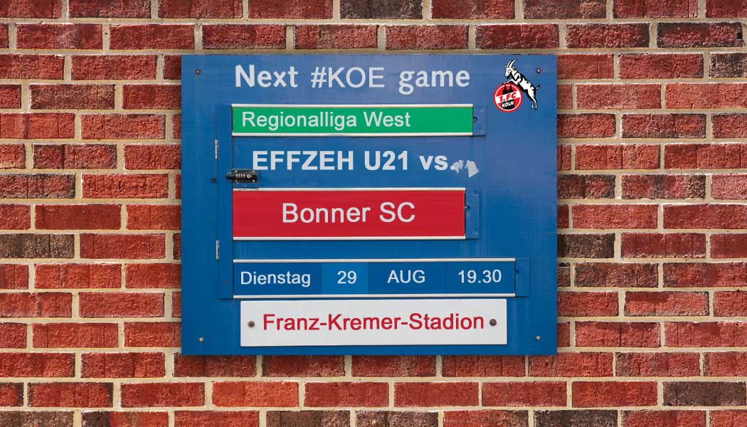 Liveticker: Holt die Kölner U21 endlich die ersten Punkte?