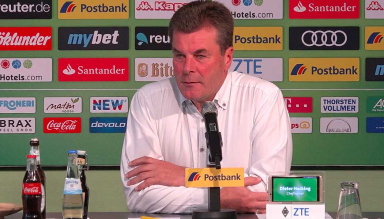 Hecking und Eberl: Die PK der Borussia in voller Länge