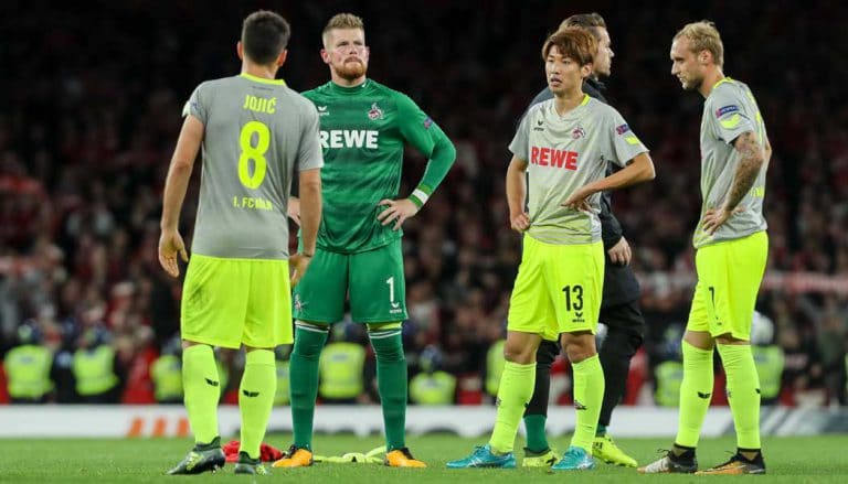 Einzelkritik: FC Arsenal – 1. FC Köln 3:1 (0:1)