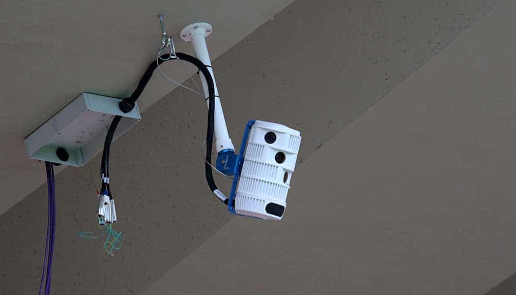 Automatische Kamera im Franz-Kremer-Stadion