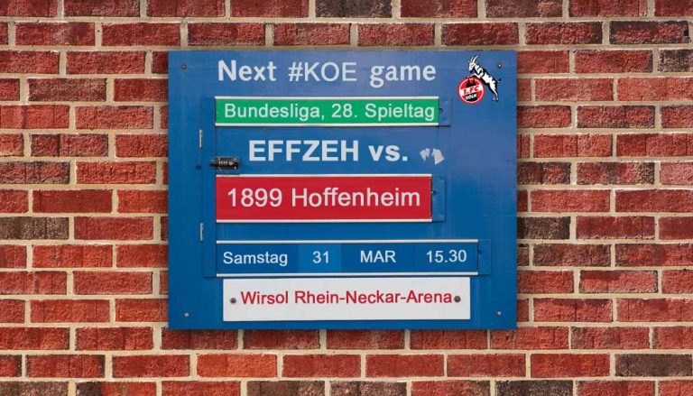Liveticker: Kann der Effzeh in Hoffenheim punkten?
