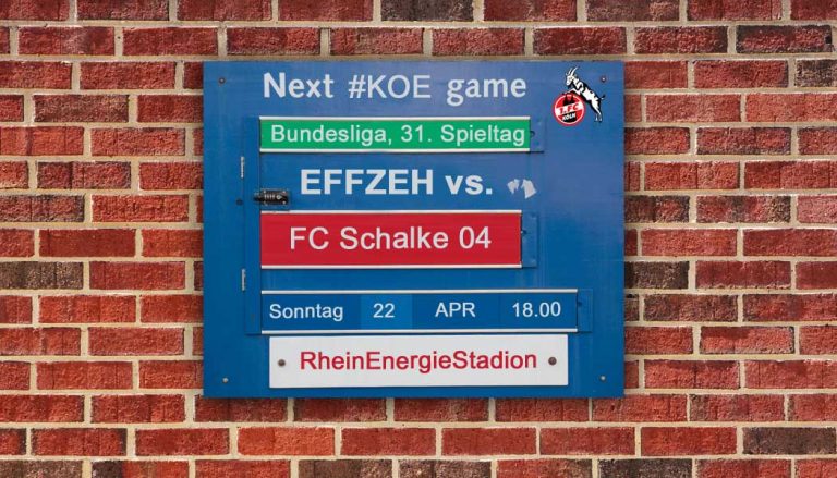 Liveticker: Bäumt sich der FC gegen Schalke nochmal auf?