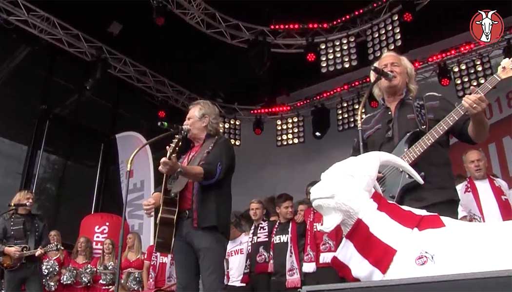 Die FC-Hymne mit den Höhnern und 50.000 Fans