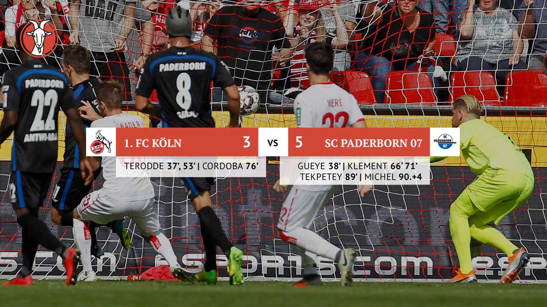 Erste Pleite: Aufsteiger Paderborn dreht verrücktes Spiel