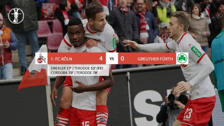 Fürth chancenlos: Bärenstarker FC holt dritten Sieg in Serie