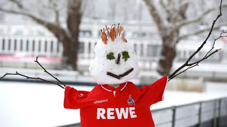 Wegen Schneechaos: Kölns Spiel in Aue abgesagt