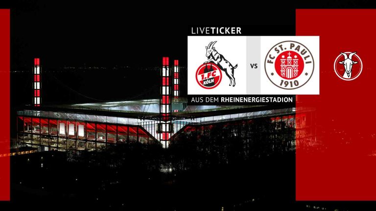 Liveticker: Kann Köln wieder an St. Pauli vorbeiziehen?