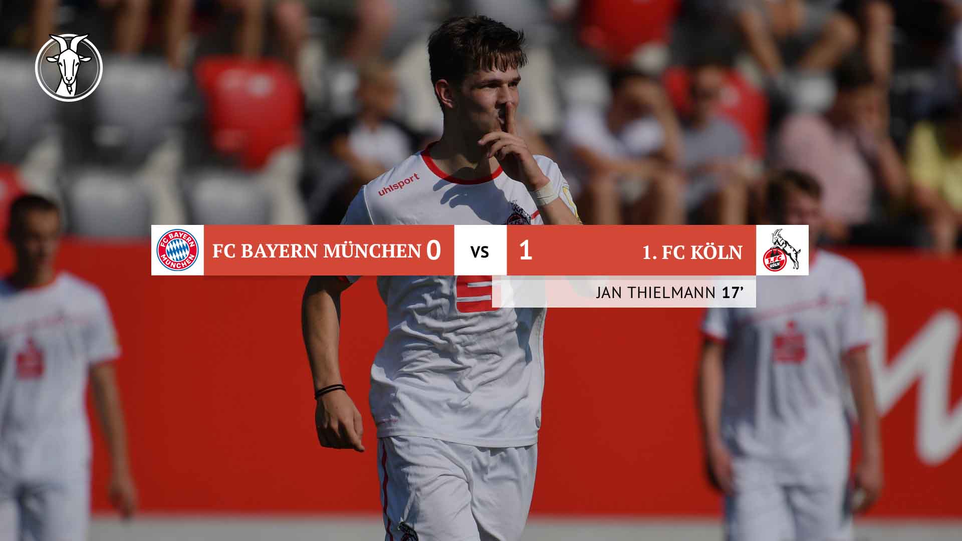 Sieg in München! U17 gewinnt das Halbfinal-Hinspiel gegen Bayern