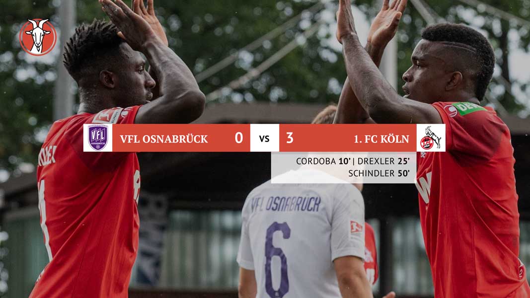 Souveräner FC gibt sich gegen Osnabrück keine Blöße