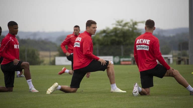 Nicht nur Trainingsgast: Wimmer bei Testspiel dabei