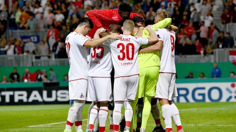 Losglück für den 1. FC Köln: Geissböcke zur Lottner-Elf
