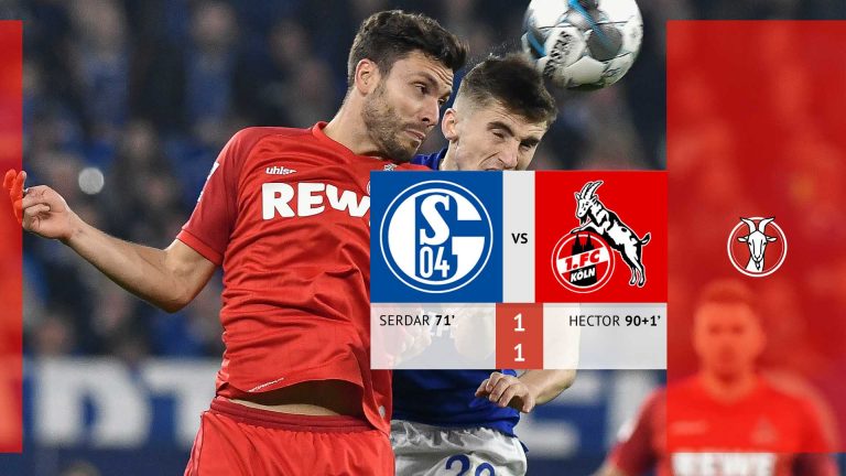 Hector in der Nachspielzeit: Effzeh punktet auf Schalke