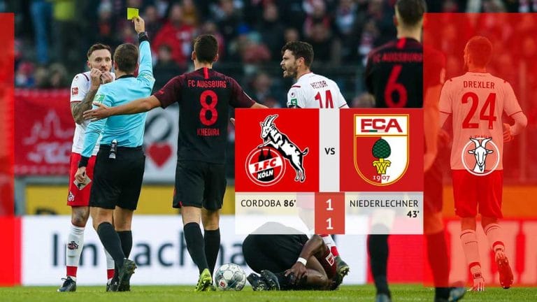 Horn hält Elfmeter: Cordoba rettet den FC gegen Augsburg