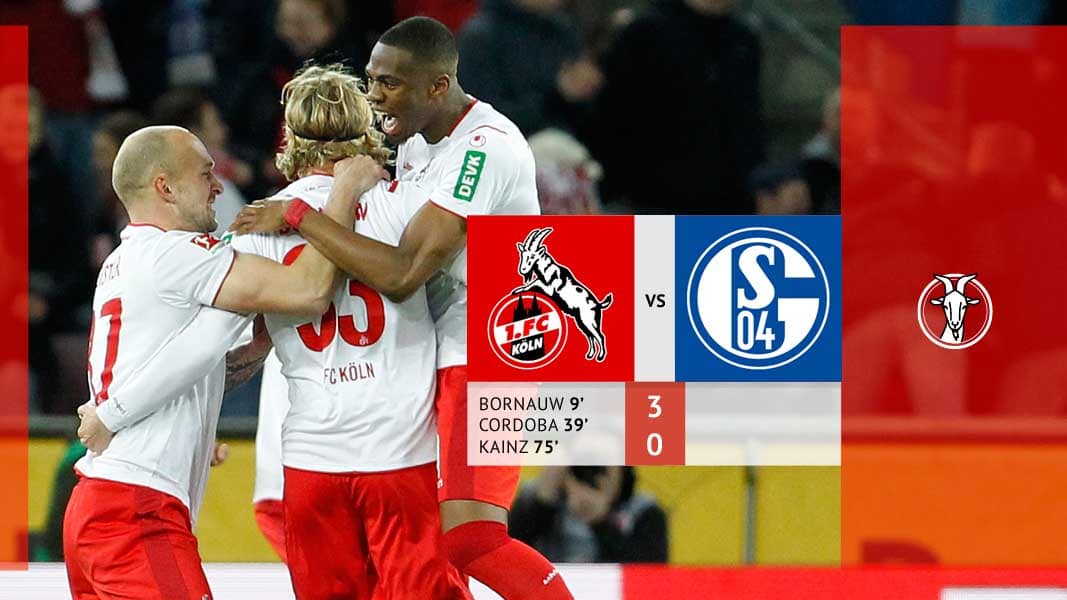 Köln überrennt auch Schalke: FC ist jetzt schon Zehnter!
