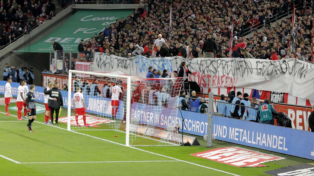 Fan-Protest gegen Hopp trübt die Bilder des FC-Sieges