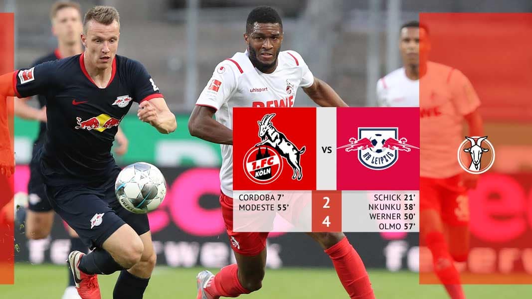 Zwei Tore reichen nicht: FC verliert auch gegen Leipzig
