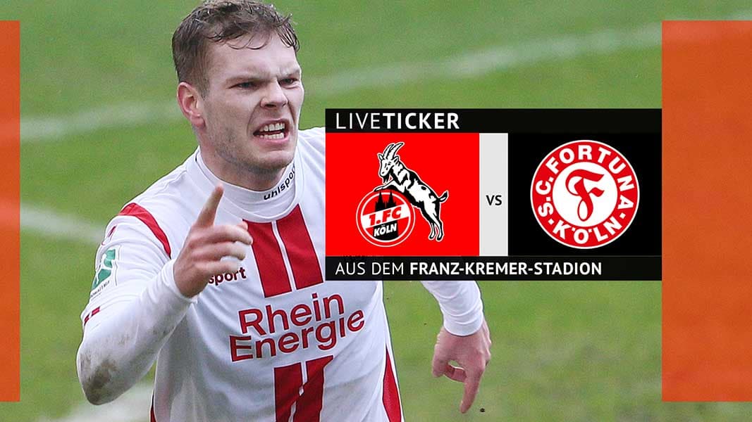 Liveticker: Die FC-U21 will Fortuna Köln im Derby ärgern