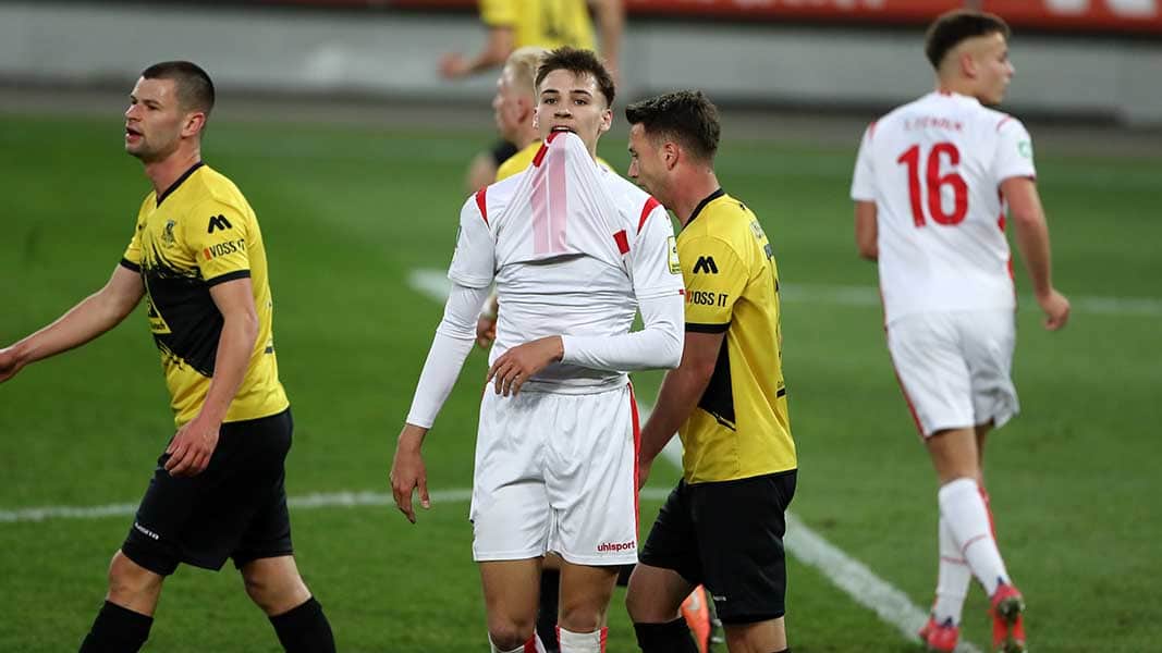 0:2 gegen Aachen: Harmlose U21 nutzt die große Bühne nicht