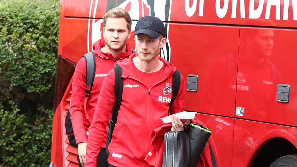 Zwei Rückkehrer: Mit diesem Kader fährt der FC nach Dortmund
