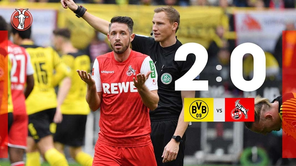 Bittere Dortmund-Pleite: FC dominiert und verliert dennoch