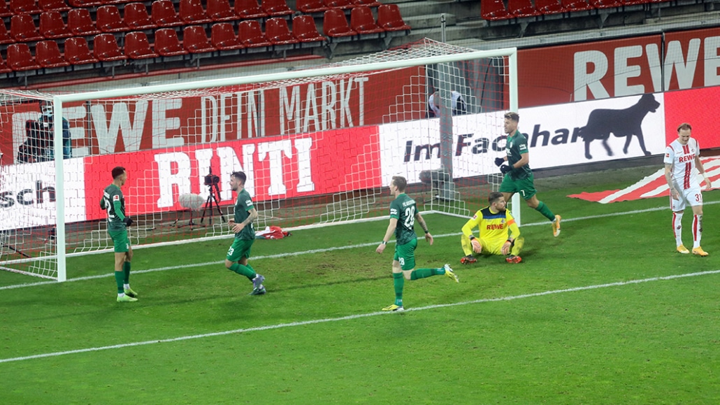 Bitterer Start ins Jahr 2021: Mit 0:1 unterlag der FC letzte Saison dem FC Augsburg. (Foto: Bopp)