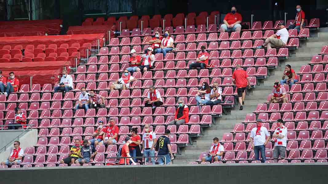 Wenige Zuschauer, wie hier im Sommer 2020 gegen Altglienicke, werden gegen den FC Bayern im RheinEnergieStadion zugelassen. (Foto: Bopp)