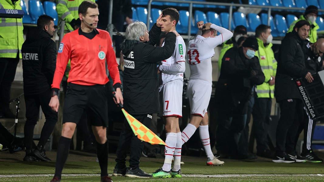 Dejan Ljubicic hat sich gegen den VfL Bochum am Kopf verletzt. (Foto: Bucco)