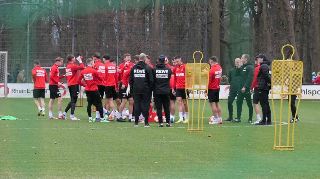 Der 1. FC Köln ist zurück auf dem Trainingsplatz. (Foto: GBK)