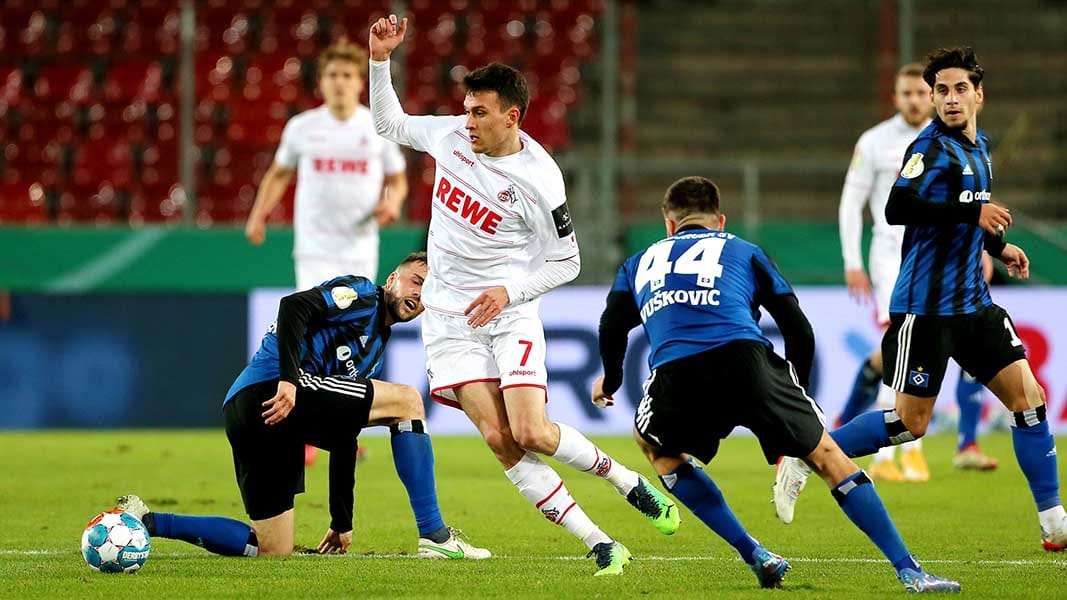 Dejan Ljubicic im Spiel gegen den HSV. (Foto: Bucco)