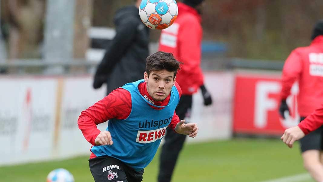 Jorge Meré beim FC-Training. (Foto: Bucco)