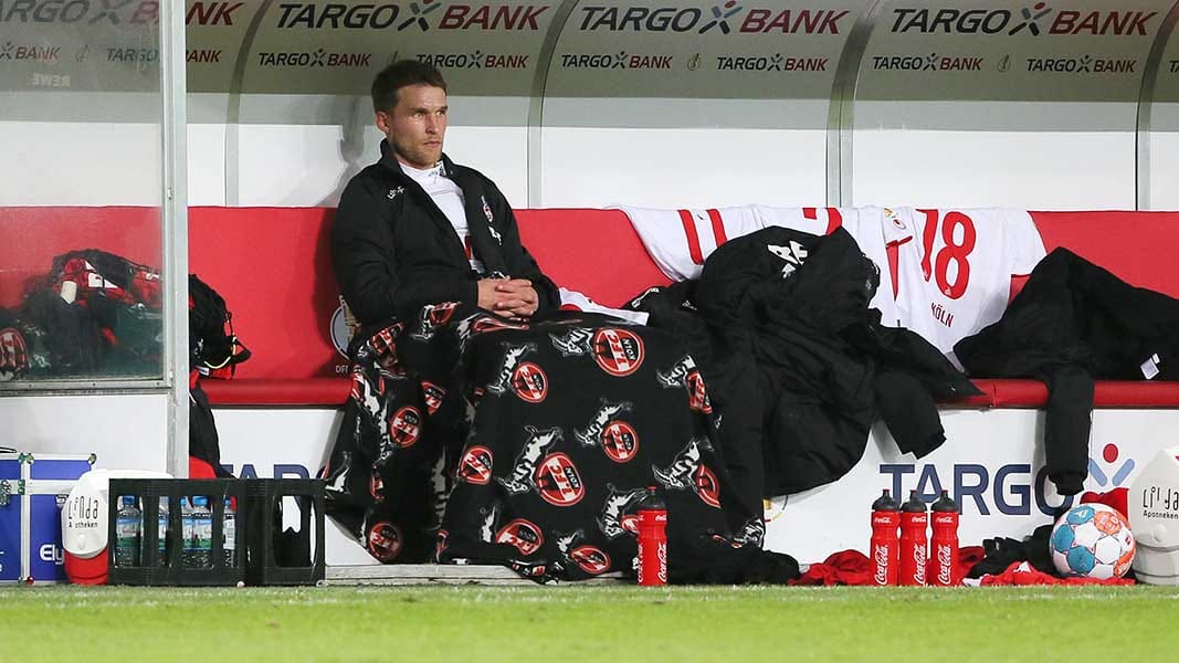 Sebastian Andersson nach dem DFB-Pokal-Aus gegen den Hamburger SV. (Foto: Bucco)
