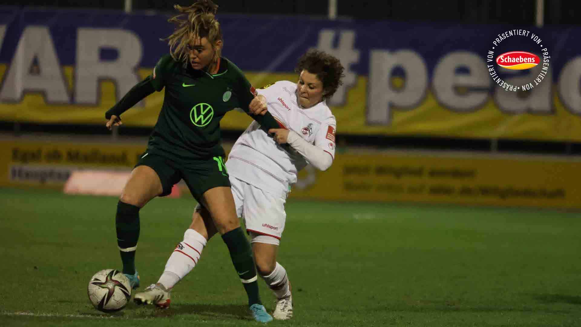 Die FC-Frauen waren mit 1:5 dem VfL Wolfsburg unterlegen. (Foto: Eichinger)