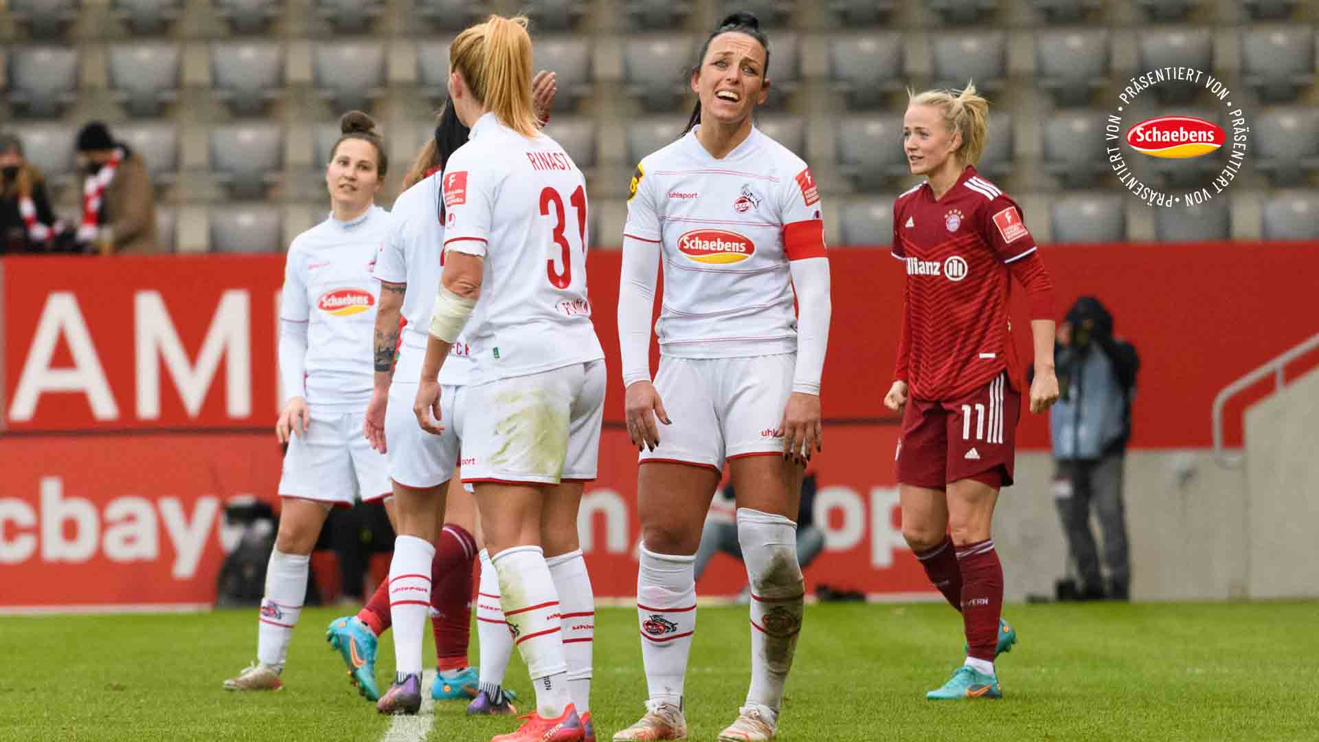 Peggy Kuznik hat gegen Bayern ihre fünfte Gelbe Karte gesehen. (Foto: IMAGO / Sports Press Photo)