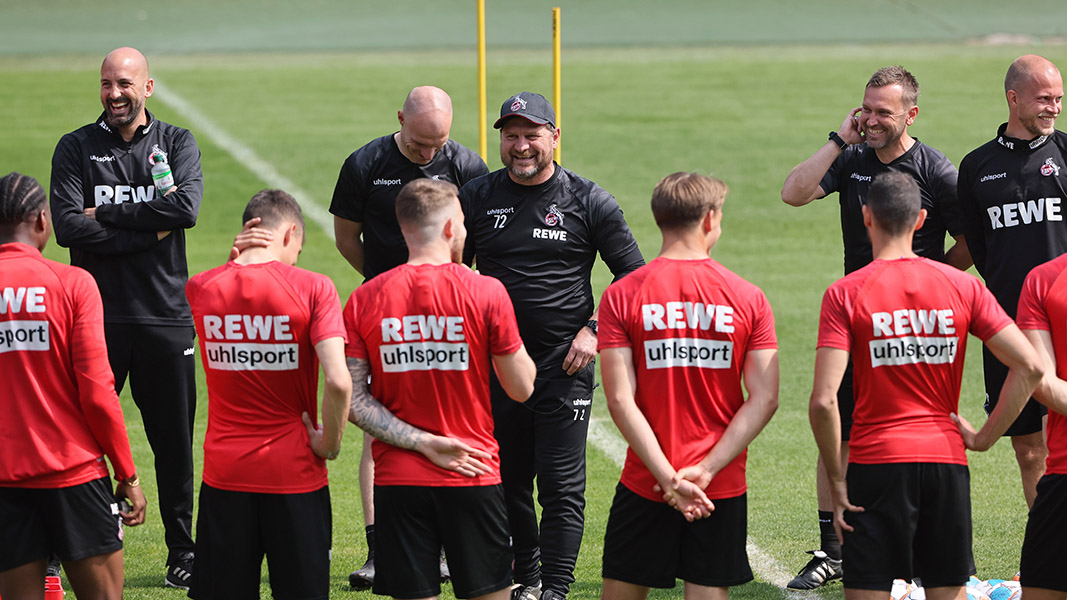 Steffen Baumgart beim Training mit dem 1. FC Köln. (Foto: Bucco)