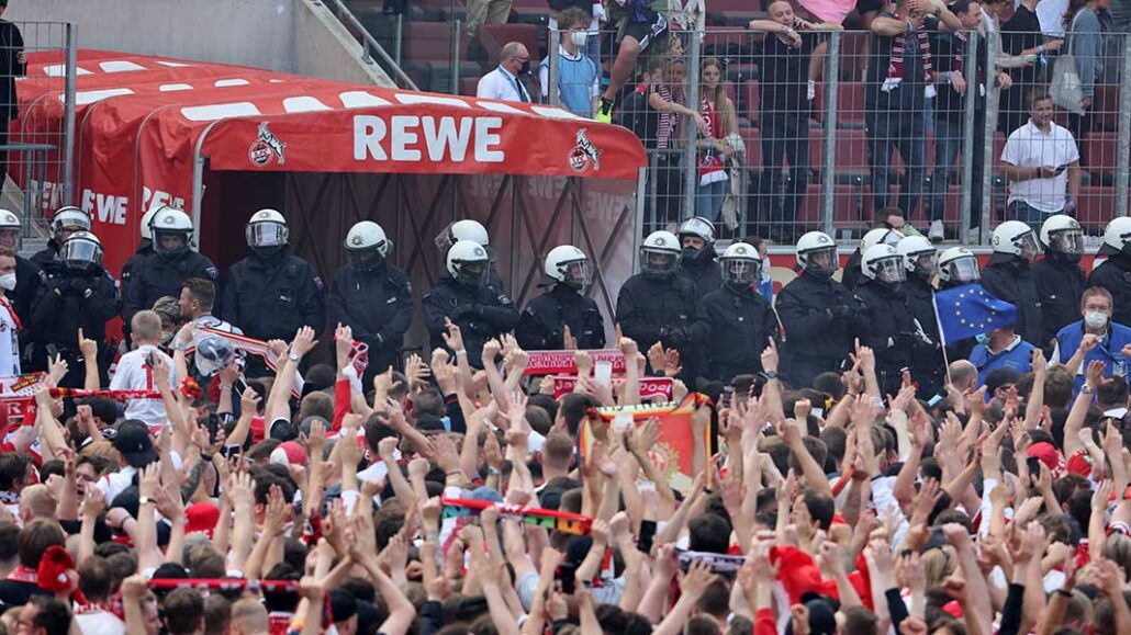 Der 1. FC Köln feiert die Rückkehr nach Europa. (Foto: Bucco)