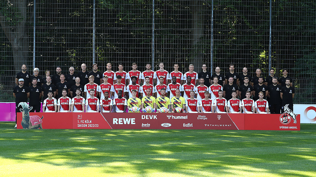Das neue Mannschaftsfoto des 1. FC Köln. (Foto: Bucco)