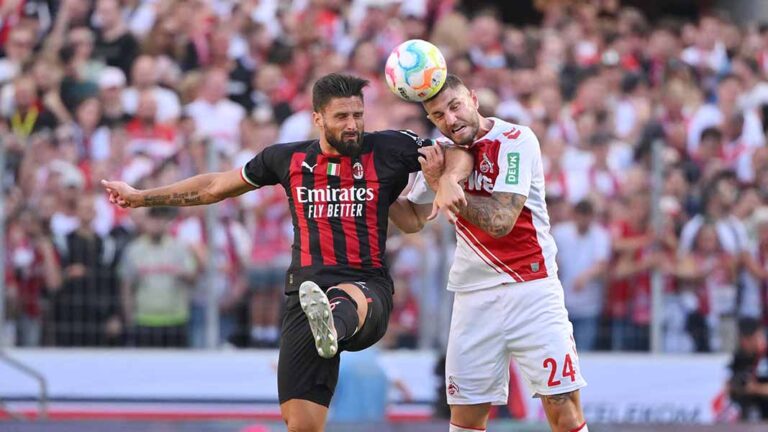 Niederlage gegen Mailand: Dietz-Treffer kommt bei Giroud-Doppelpack zu spät