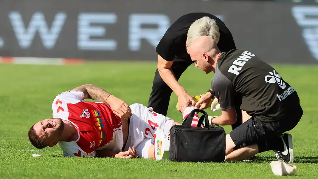 Jeff Chabot musste gegen Stuttgart verletzt ausgewechselt werden. (Foto: Bucco)